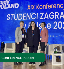 ULSL employees at the conference ‘Foreign Students in Poland 2026’