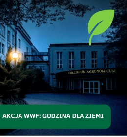 Uniwersytet dołącza do inicjatywy „Godzina dla Ziemi” – wspólnie zgasimy światła