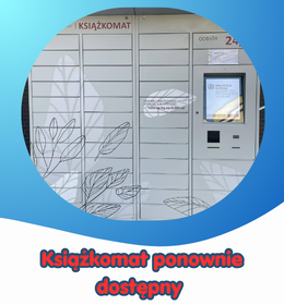 Książkomat ponownie dostępny