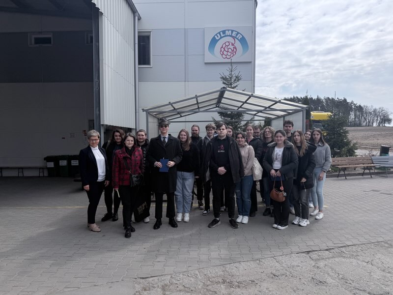 Od teorii do praktyki – wizyta studyjna w zakładzie ULMER S.K.A.