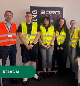 Studenci BHP z wizytą w BORG Automotive Lublin