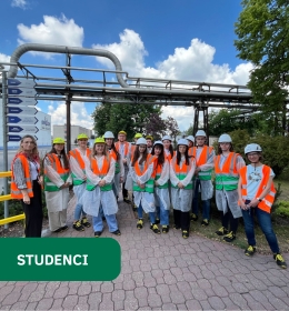 Wizyta studentów kierunku BHP w zakładzie Stock Polska w Lublinie
