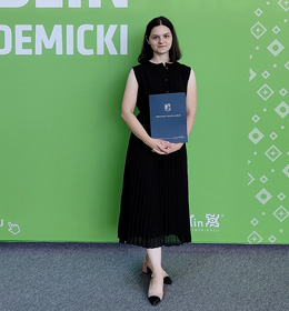 Mgr Justyna Wielgos w projekcie edukacyjnym „Koleżeńskie korepetycje”