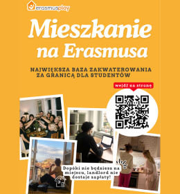 Wyjeżdżasz na Erasmusa? Znajdź zakwaterowanie w kilku kliknięciach!