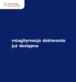 mLegitymacja doktoranta już dostępna