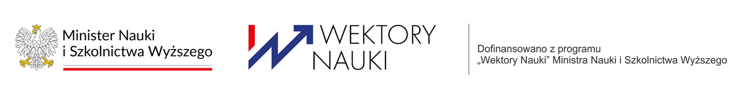 logo MNiSW, logo Wektorów Nauki